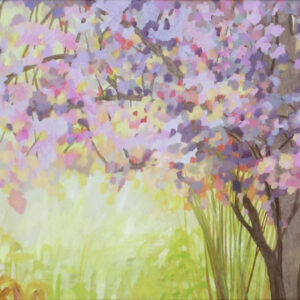 In die Sonne, 60 x 120 cm, Öl mit Wachs, 2026